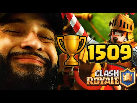 Видео: Наконец-то завоюю 1500 трофеев в рейтинговой игре Clash Royale!