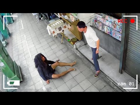 Видео: 45 Невероятных Моментов, Снятых на Камеры Наблюдения