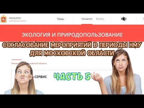Видео: Согласование мероприятий в периоды НМУ для Московской области. Часть 5