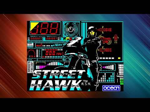 Видео: Street Hawk - лучшие игры спектрум - ZX Spectrum