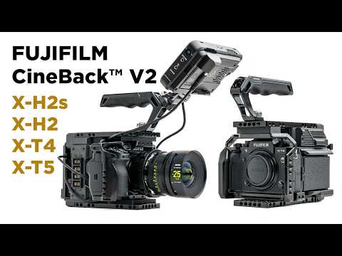 Видео: CineBack™ V2 для X-H2, X-H2, X-T4 и X-T5 теперь доступен!