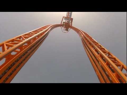 Видео: Divertical Front Seat POV Mirabilandia Intamin Water Roller Coaster 1080p HD Италия