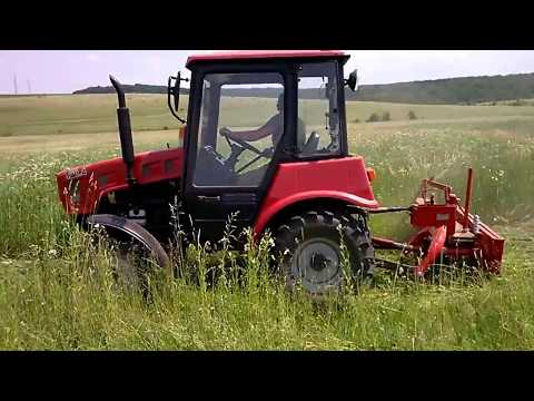 Видео: МТЗ 320.4  з роторною косаркою 1.35 WIRAX/MTZ 320.4 with rotary mower 1.35 WIRAX.