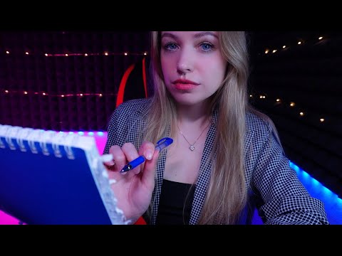 Видео: АСМР возьму у тебя интервью