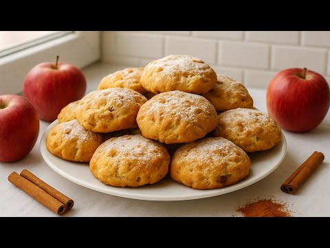 Видео: Домашнє Печиво з Яблуками 🍎🍎🍏