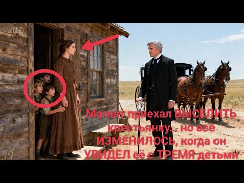 Видео: Магнат приехал ВЫСЕЛИТЬ крестьянку… но всё ИЗМЕНИЛОСЬ, когда он УВИДЕЛ её с ТРЕМЯ детьми