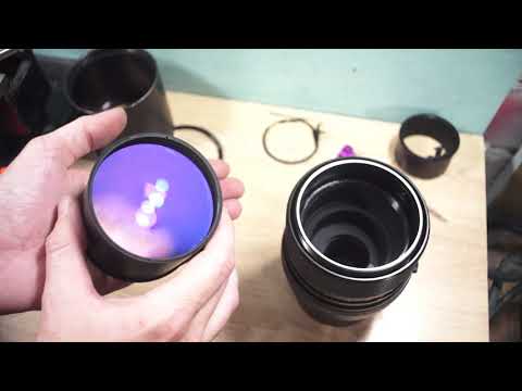 Видео: CZJ Sonnar 4/300 против халтурщиков! Разборка до диафрагмы и мойка оной