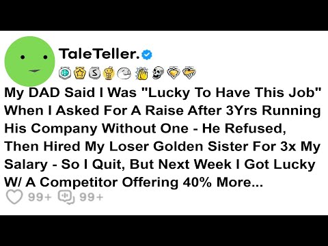 Видео: МОЙ ПАПА сказал, что мне «повезло с этой работой», когда я попросил о повышении зарплаты после 3 ...