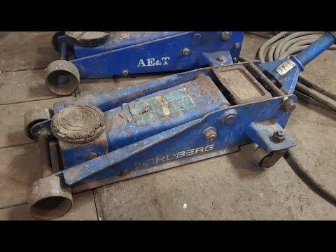 Видео: Ремонт домкрата Nordberg 3т N3203Течет из под штока профессионального домкрата шиномонтаж.Сделай сам