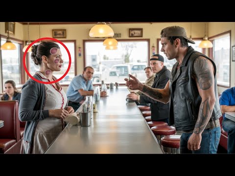Видео: Байкерский лидер заметил синяки у официантки — то, что он сделал, шокировало весь город!