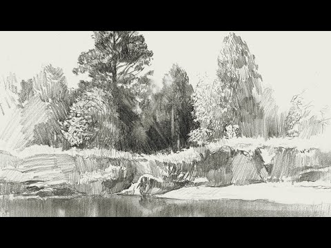 Видео: Фокусы со штрихом. Рисунок карандашом | Focus with hatching. Pencil drawing