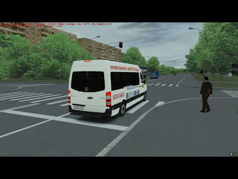 Видео: Карта Чистогорск , Маршрут 117. Mercedes Benz Sprinter 313D (OMSI2)