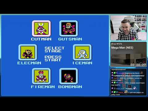 Видео: Mega Man NES Longplay Прохождение 4K 60 FPS