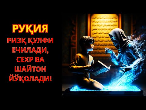 Видео: КУЧЛИ РУҚИЯ !!! РИЗҚНИНГ ДАРВОЗАСИ ОЧИЛАДИ, СЕҲР ЙЎҚОЛАДИ, ОСОЙИШТАЛИК КЕЛАДИ !!!