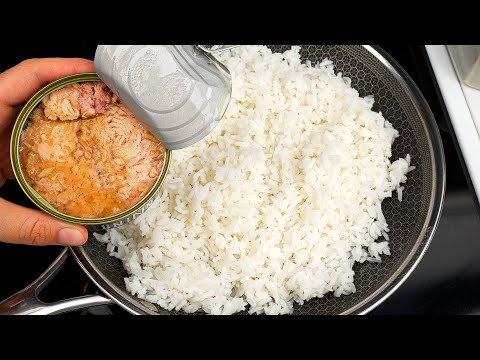 Видео: У вас дома есть консервированный тунец и рис? 😋 Такой простой, быстрый и очень вкусный рецепт!