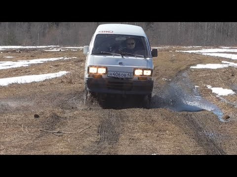 Видео: Subaru libero 4WD 1991 1,2 MT (52 лс) KJ8\E12. \ 96