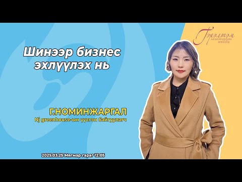 Видео: Шинээр бизнес эхлүүлэх нь