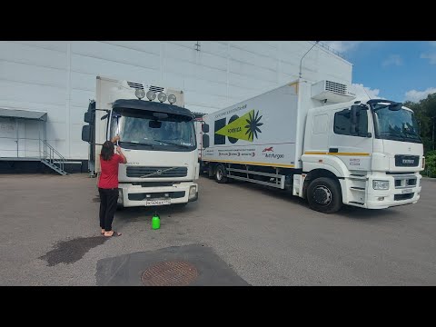 Видео: Рейс Москва- Челябинск. 1-я серия. На VOLVO FL