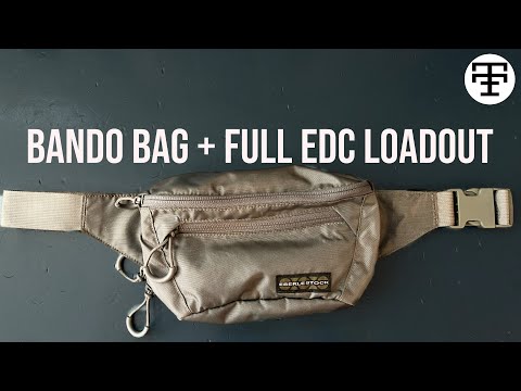 Видео: ЛУЧШАЯ сумка EDC / Bando Bag + Полная экипировка EDC