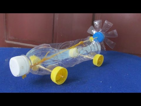 Видео: Как сделать резинкой двигателем автомобиля | Повторное пластиковую бутылку