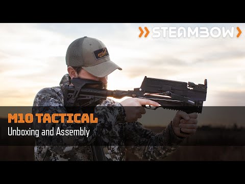 Видео: Steambow - Тактическая винтовка M10 серии AR: распаковка и настройка