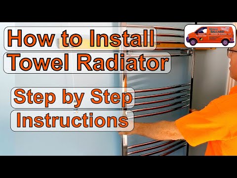 Видео: Как установить полотенцесушитель. Подробная пошаговая инструкция. Замена радиатора.