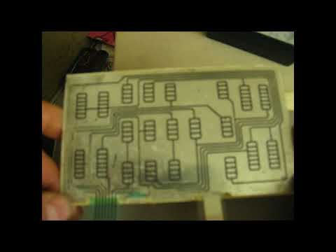 Видео: Восстановление дорожек сенсорной панели печи СВЧ