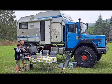 Видео: Magirus Deutz 256d16. Обзор Дома на колёсах! 