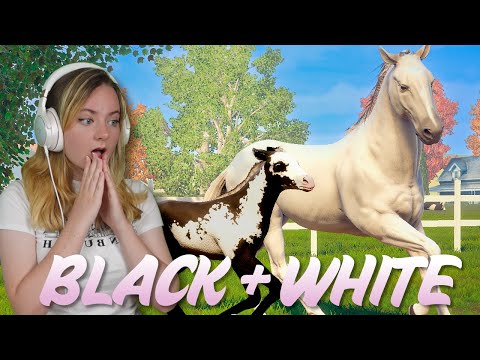 Видео: РАЗВЕДЕНИЕ ЧИСТО-БЕЛЫХ И ЧИСТО-ВОРНЫХ ЛОШАДЕЙ! - Скачки Rival Stars | Pinehaven