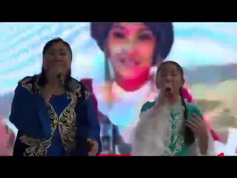 Видео: “Екі жұлдыз” ән байқауы.Ән “Айналдым елім”орындайтын Аксакова Балым Үйсіпбек Ақерке