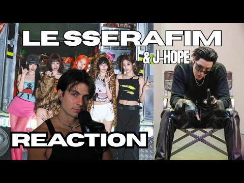 Видео: LE SSERAFIM & J-Hope (BTS) - РЕАКЦИЯ на спагетти от профессионального певца