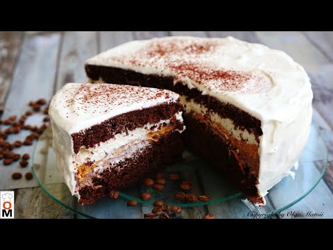 Видео: Торт «КАПУЧИНО» со вкусом шоколада |  Cappuccino cake recipe