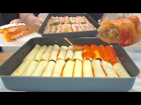 Видео: КАННЕЛЛОНИ типичное ИТАЛЬЯНСКОЕ ПРАЗДНИЧНОЕ и ВОСКРЕСЕННОЕ блюдо