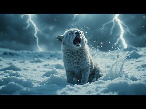 Видео: “Волчонок в метели — небо услышало его крик! Трогательная история, которая растопит сердце”