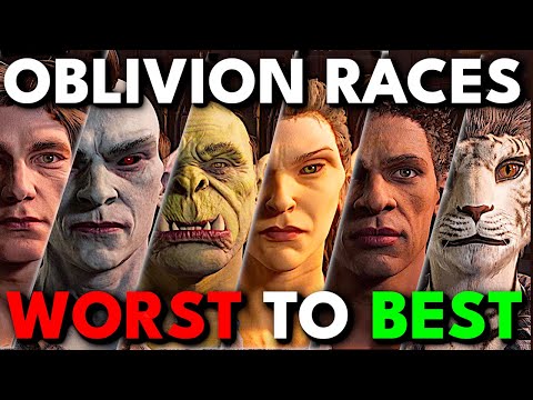 Видео: Все расы Oblivion Remastered отсортированы от худшего к лучшему