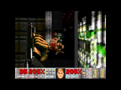 Видео: Прохождение Ultimate Doom Knee-Deep in the Dead Level 8: Computer Station