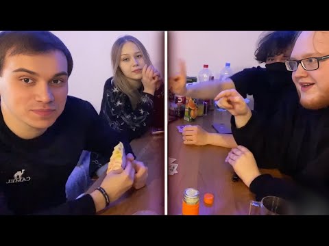 Видео: НАСТОЛКА НА ПОЦЕЛУЙ С ЛЕРОЙ | КИШКИ СКВАД
