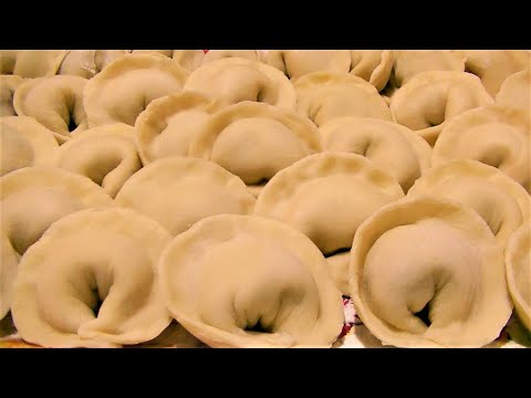 Видео: Идеальные Домашние Пельмени! Самый Быстрый и Лёгкий Способ Лепки пельменей!
