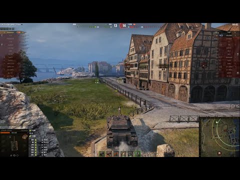 Видео: Bat.-Châtillon Bourrasque непереможний маестро Колобанов на Рибальській бухті!