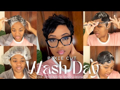 Видео: День мытья для силы и роста: день ухода за волосами Pixie | Домашний Pixie