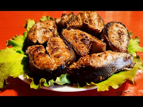 Видео: Шашлык из рыбы или Кета на мангале