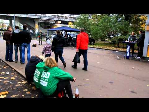 Видео: группа "Чёрный Квадрат" ("Кино" "Следи за собой")