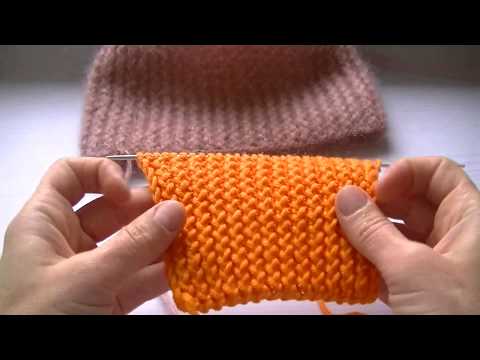Видео: Вяжем узор резинка  "ХЛЕБНЫЙ КОЛОС" спицами. Вяжем  ПО КРУГУ И ПОВОРОТНО-ОБРАТНЫМИ РЯДАМИ.