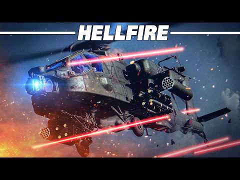 Видео: AH-64D Apache Longbow | AGM-114L Hellfire | Войска в контакте | Цифровой боевой симулятор | DCS |