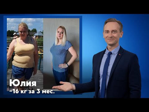 Видео: Юлия -16кг за 3 мес. Как убрать живот?