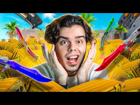 Видео: КАК Я ОТКРЫЛ 1000 ПРОРЫВ КЕЙСОВ (очень много ножей)