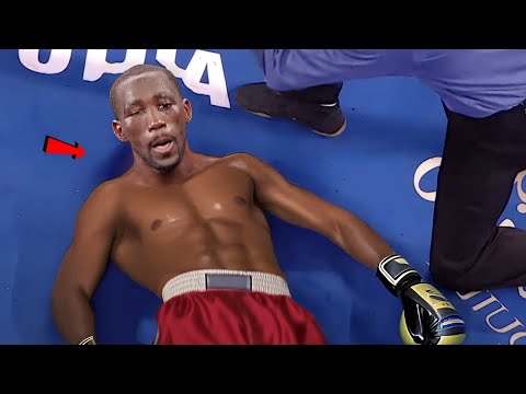 Видео: Ах**ь! Так Теренса Кроуфорда ещё не ИЗБИВАЛИ