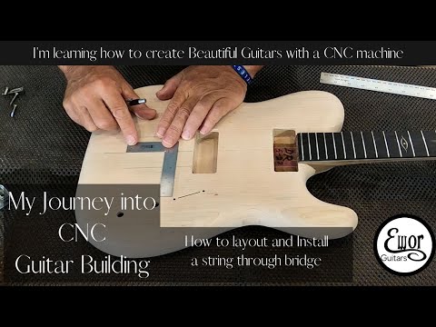 Видео: Как точно разметить и установить струну через мост