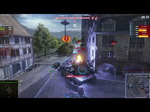 Видео: Режим Вафентрагер, победа над гончими, 19500 урона, первый бой, Мир Танков