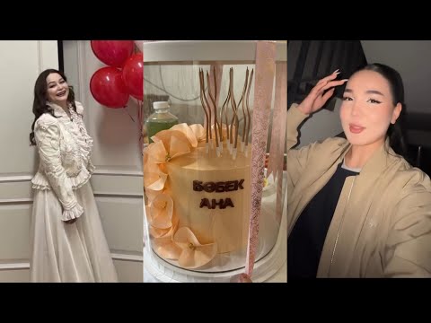 Видео: Айгуль Тәуіржанның Анасына Салон Ашқанына құттықтап торт жіберді😱Тәуіржан сыртта альфонс болып жүр🤔🫣